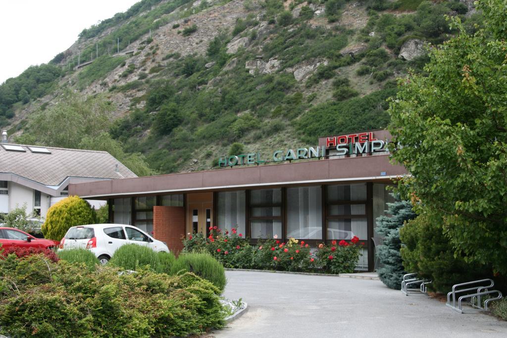 Hotel Garni Simplon Brigerbad Exterior foto